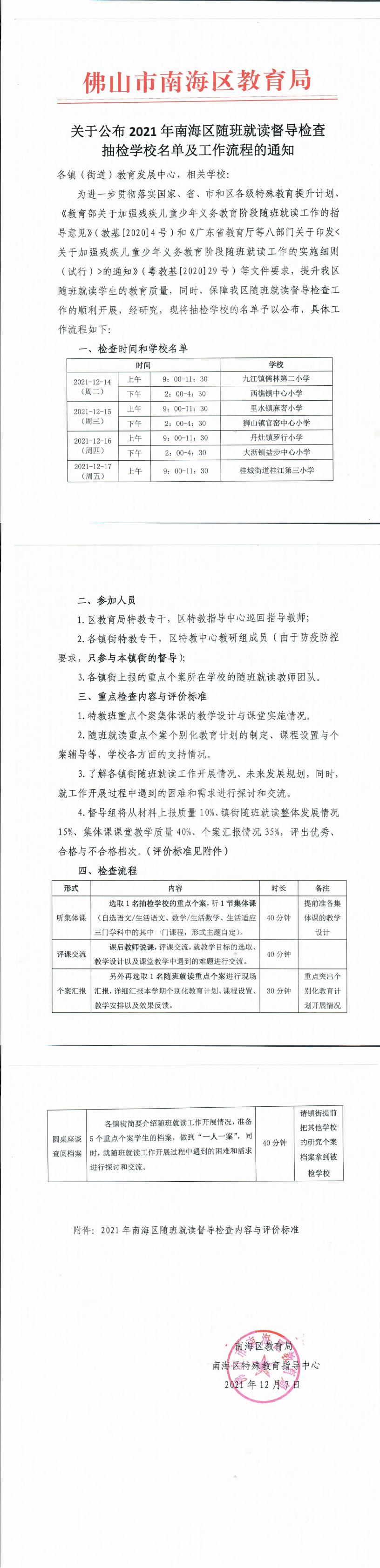 2021-12-7关于公布2021年南海区随班就读督导检查抽检学校名单及工作流程的通知_00.jpg